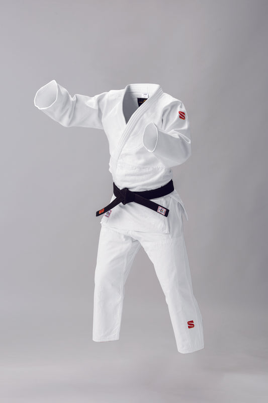 Custom White IJF Judogi – JOF